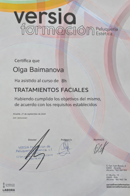 Certificado