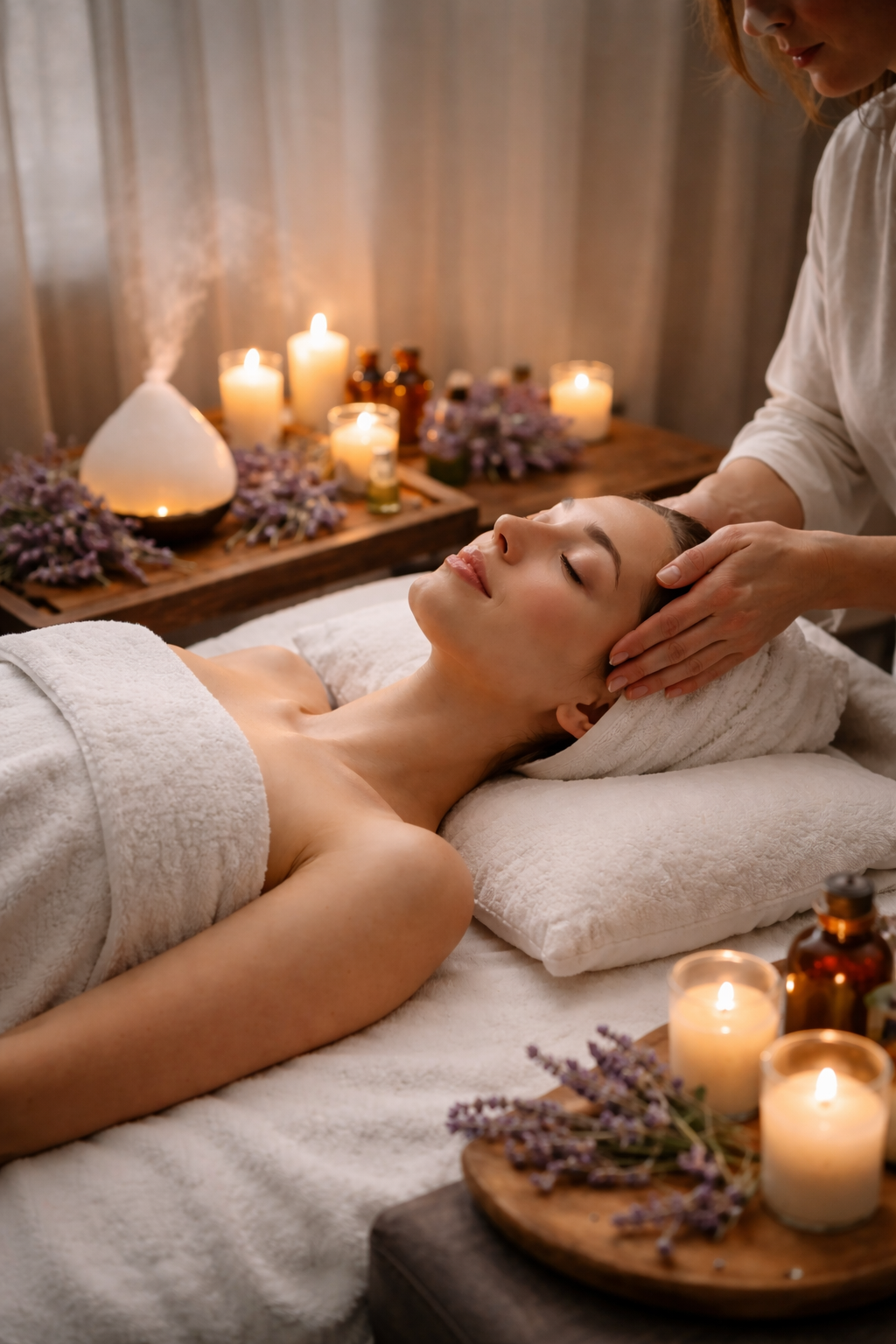 Masaje Ritual Sueño Profundo para descanso y relajación 