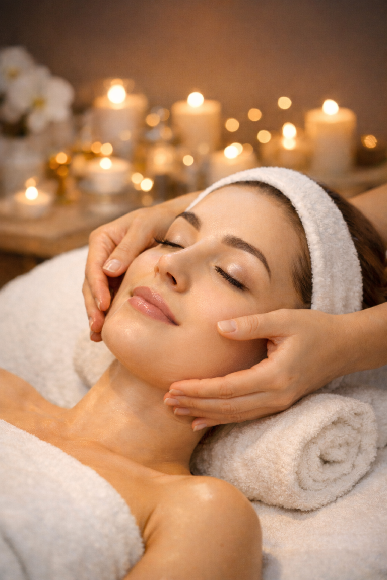 Tratamiento facial personalizado con drenaje linfático